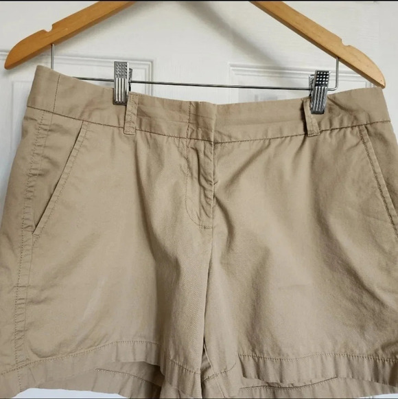 J.Crew Shorts Chino Broken In Cotton Size 8  M - Picture 1 of 5